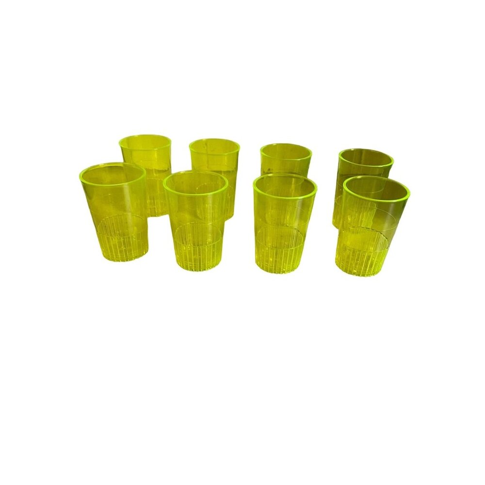 Comet Shot Glasses Used Set of 8